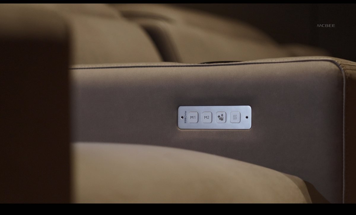 Armrest control cluster